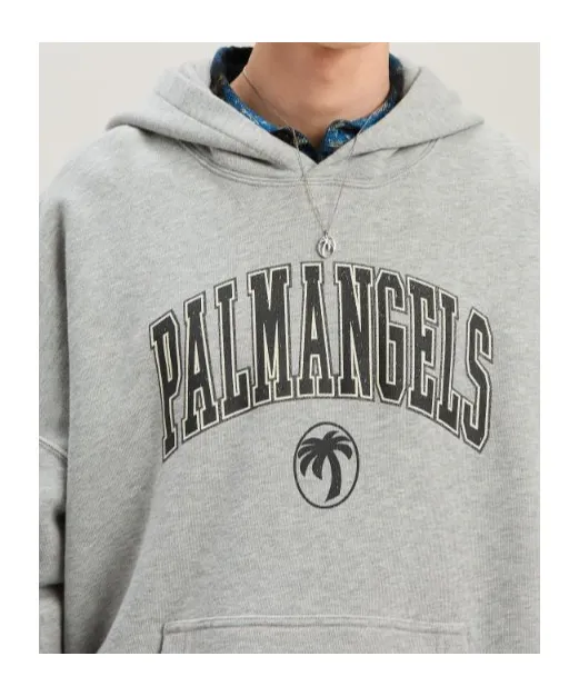 College Palm Logo Printed Hoodie