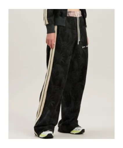 Palms Jacquard Drawstring Track Pants