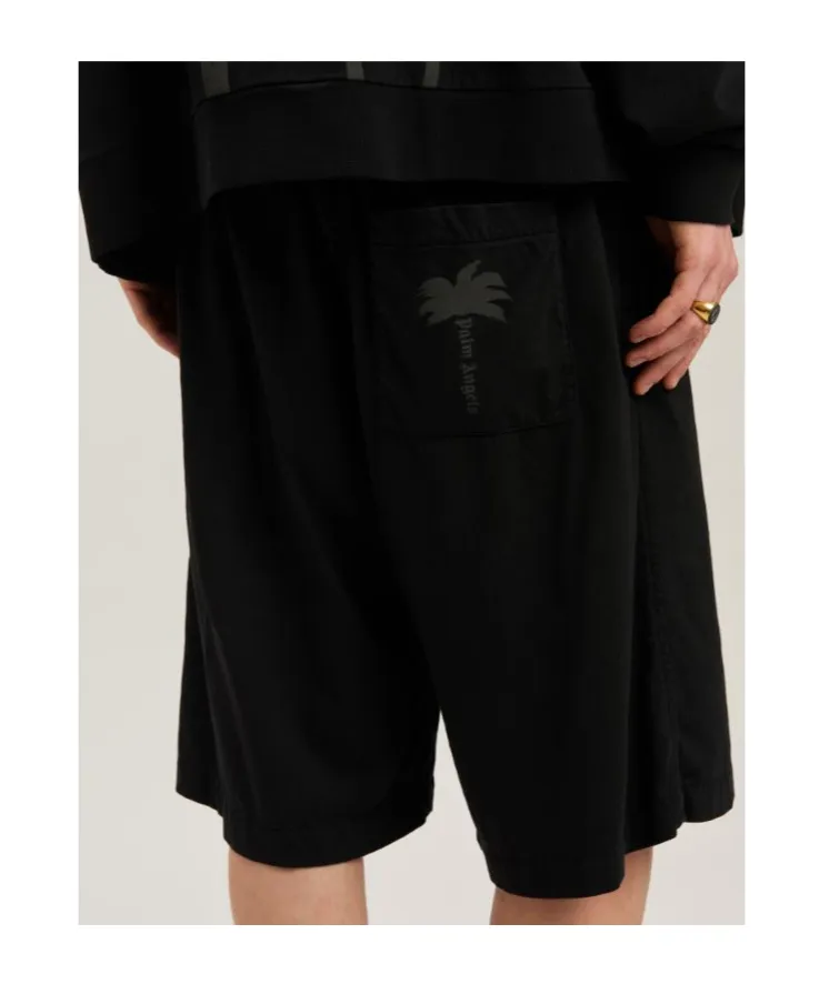Drawstring Bermuda Shorts