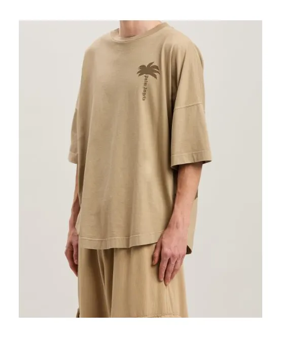 Logo Printed Crew Neck T-Shirt