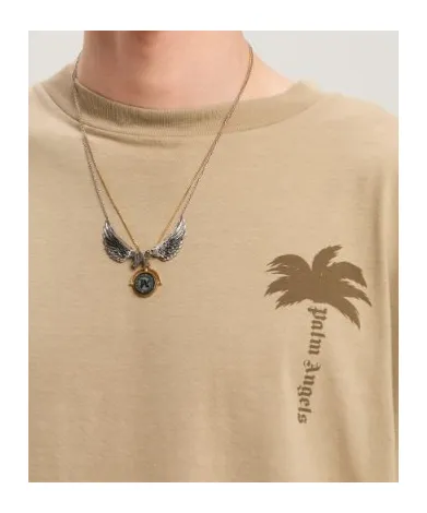 Logo Printed Crew Neck T-Shirt
