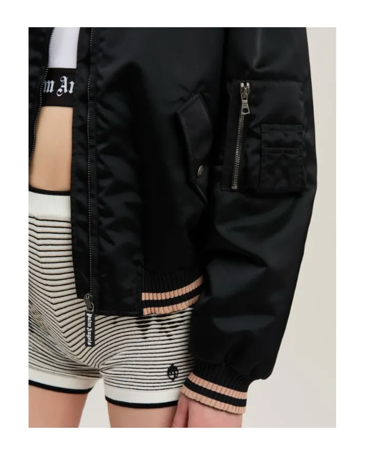 Logo Bomber Jacket