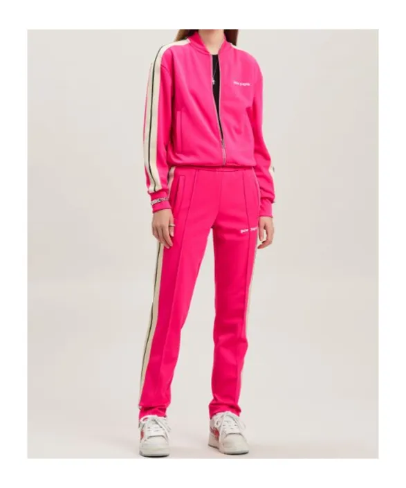 Logo Embroidered Zipped Bomber Jacket