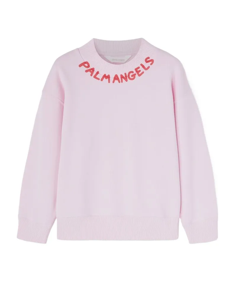 Logo Printed Crewneck Sweatshirt