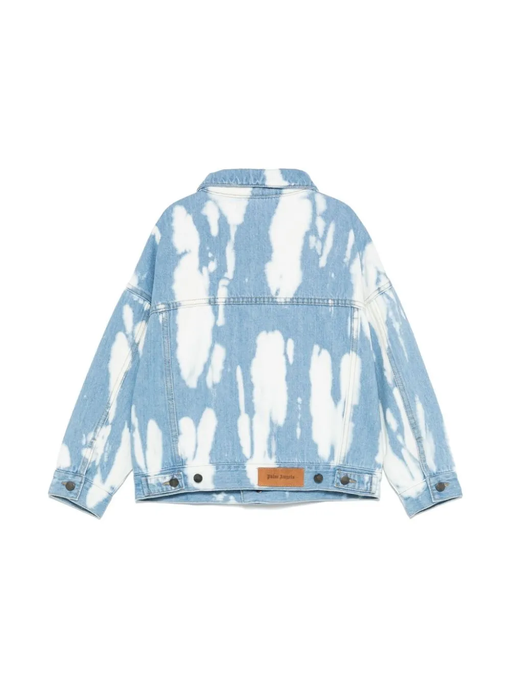 Logo-Patch Button-Up Jacket