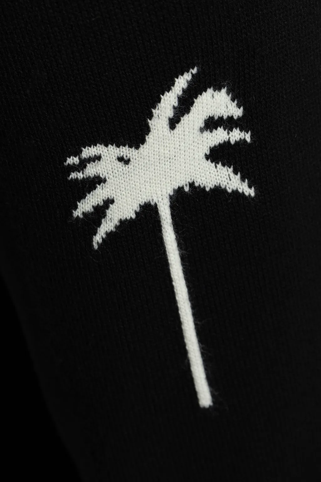 Palm Intarsia Elasticated Waist Pants
