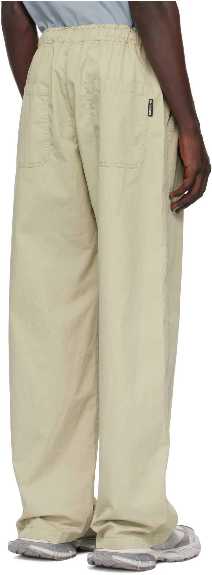 Logo Waist Drawstring Trousers