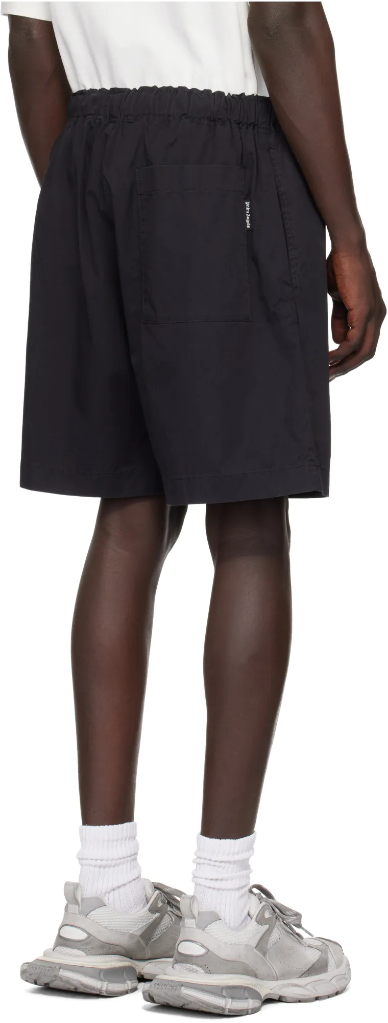 Logo Printed Drawstring Shorts