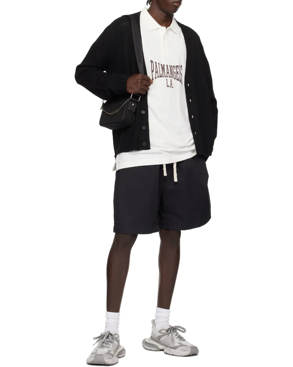 Logo Printed Drawstring Shorts