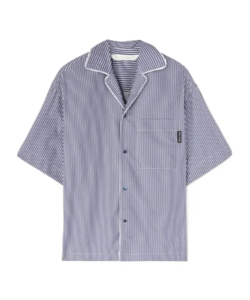 Striped Short-Sleeved Shirt