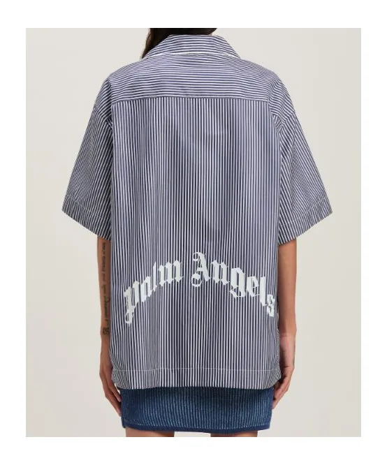 Striped Short-Sleeved Shirt