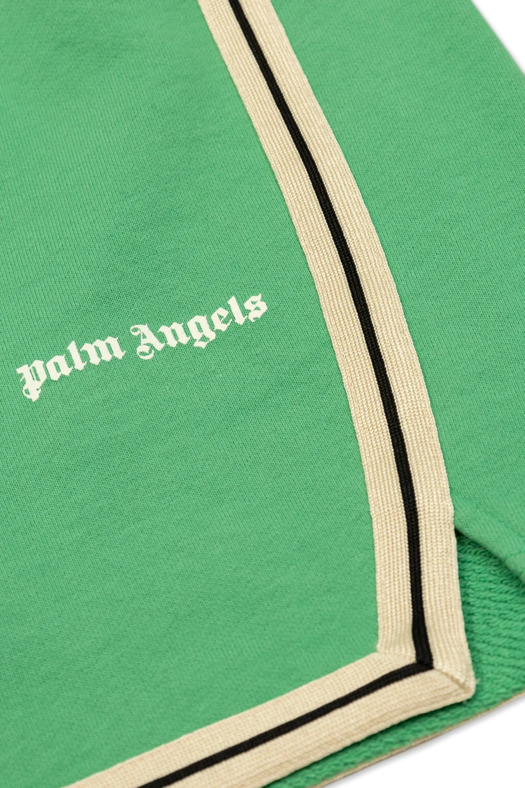 Logo Embroidered Stripe Detailed Shorts