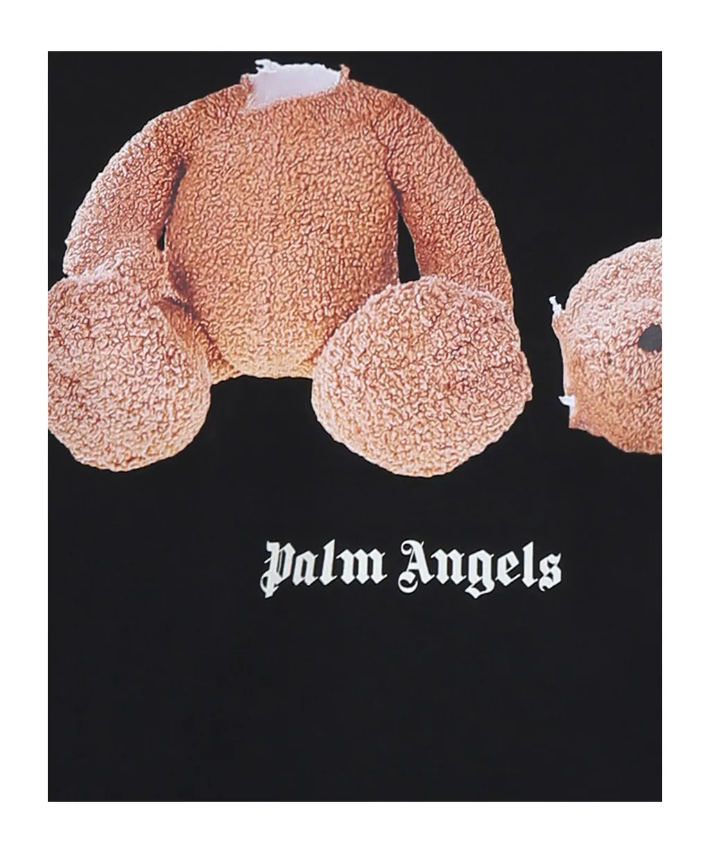 Teddy Bear Printed Crewneck T-Shirt