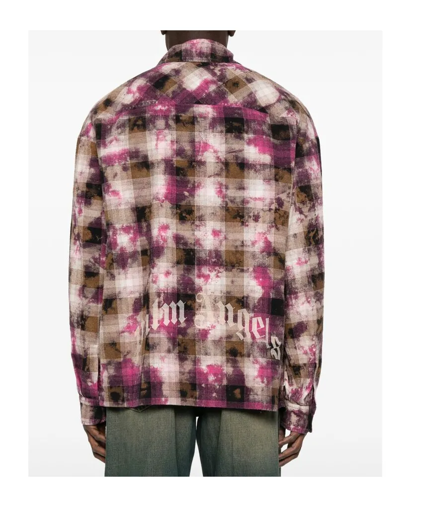 Checked Long-Sleeved Shirt