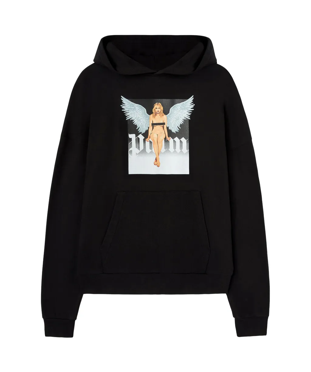 Crystal Pin-Up Long-Sleeved Hoodie