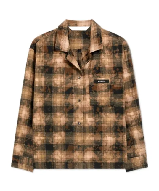 Printed Check Shirt