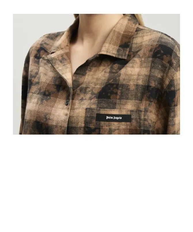 Printed Check Shirt