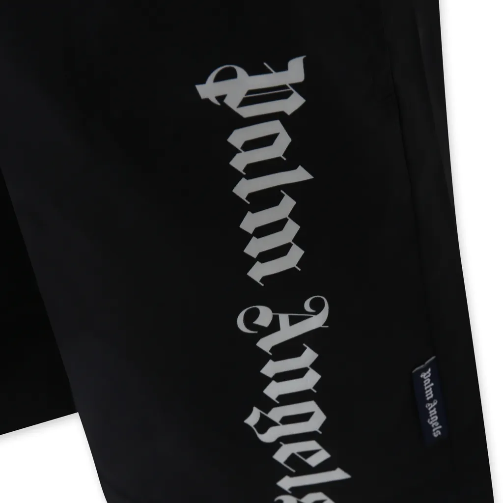 Logo Printed Swim Shorts