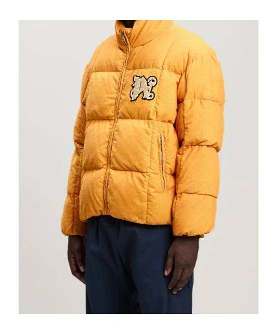 Zip-Up High Neck Puffer Jacket