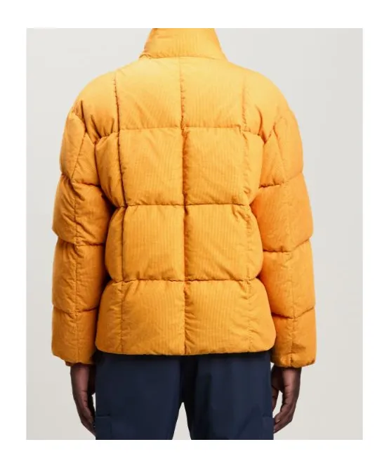 Zip-Up High Neck Puffer Jacket