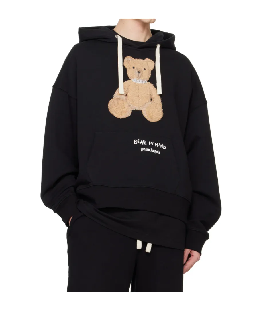 Bear In Mind Drawstring Hoodie