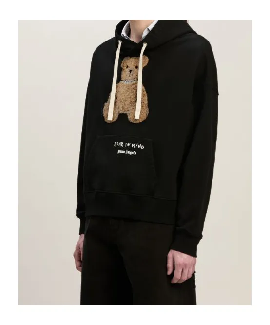 Bear In Mind Drawstring Hoodie