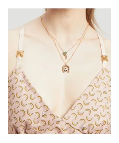 Printed Suspender Dress