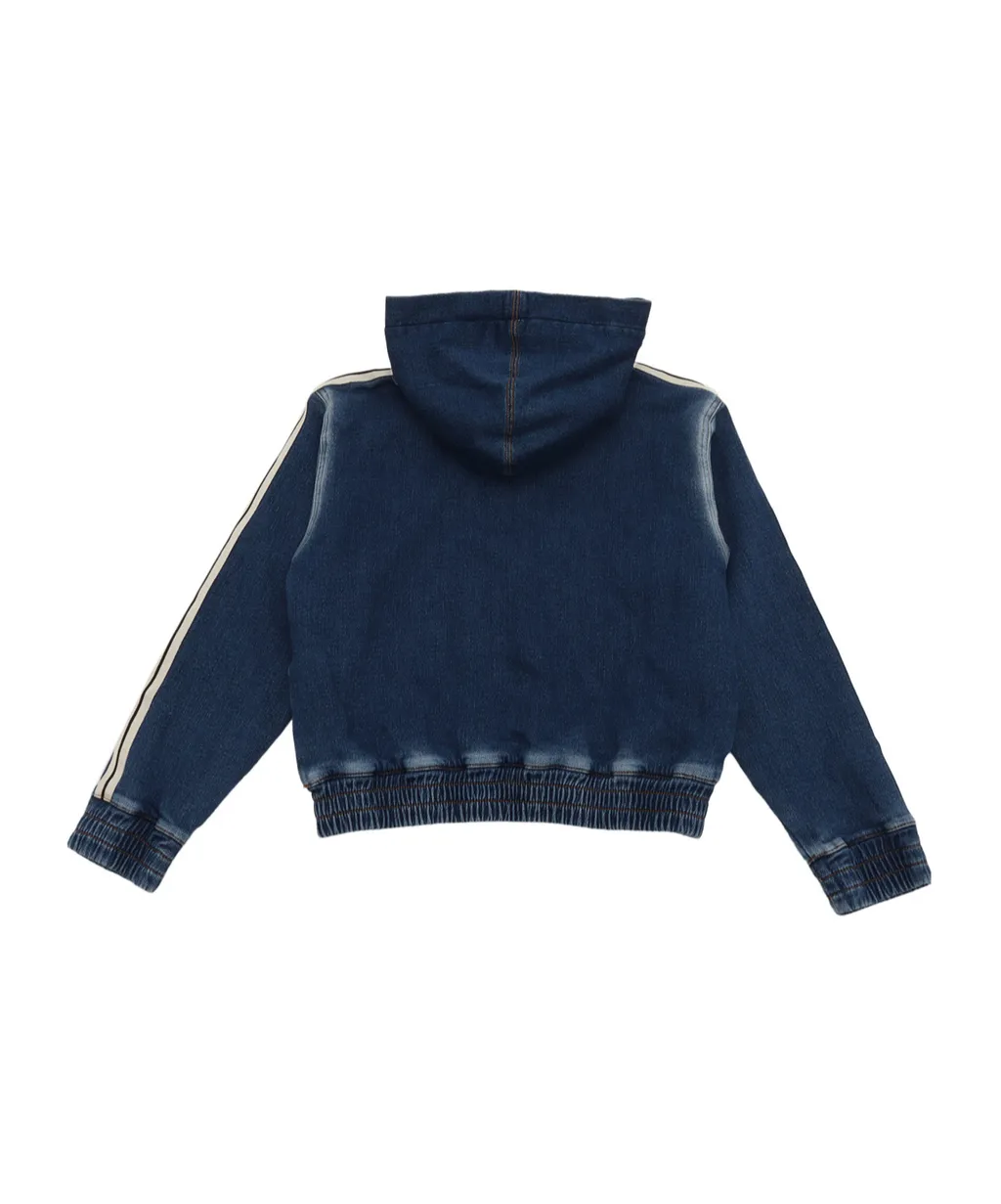 Logo Printed Denim Jacket