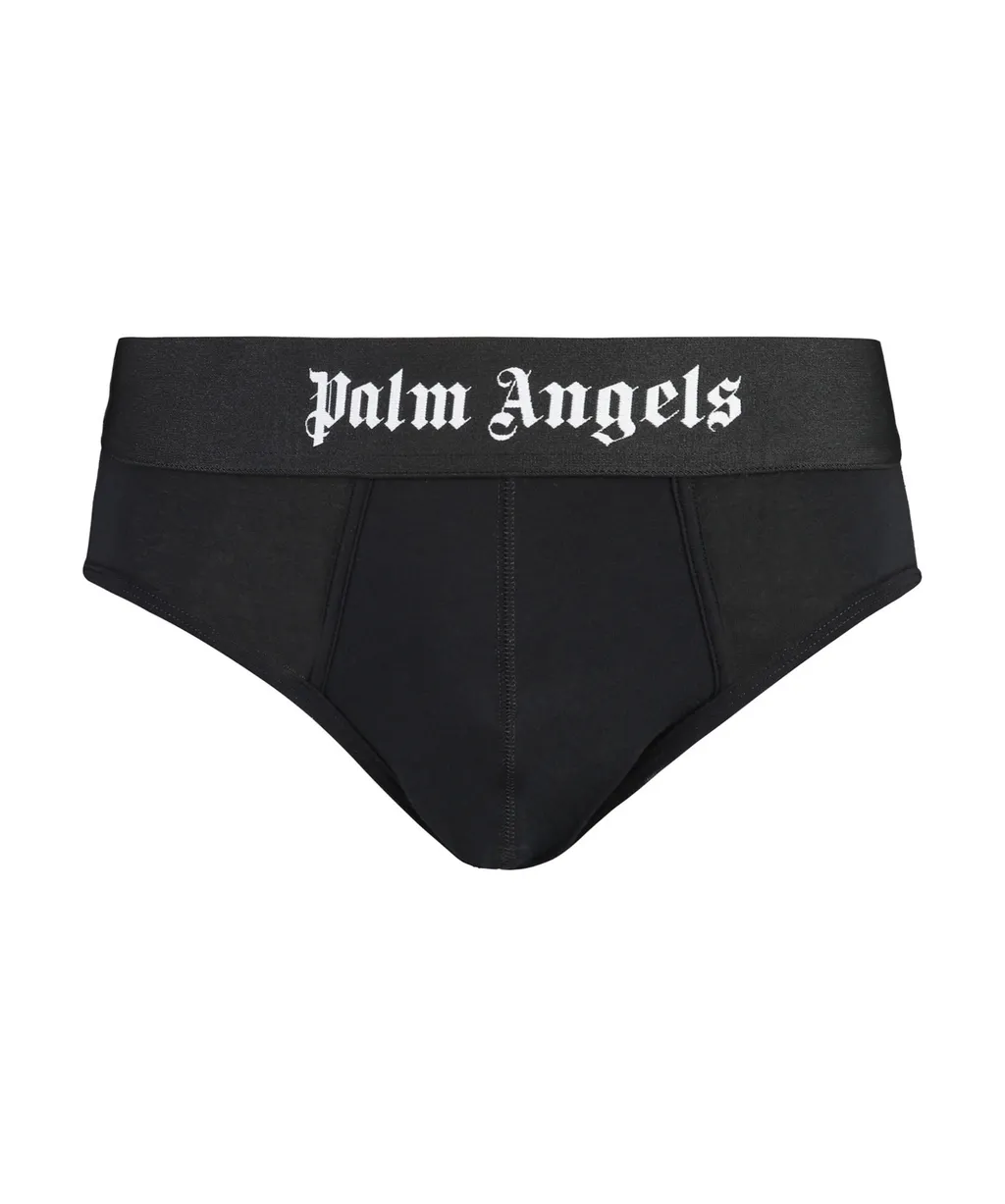 Set Of Two Logo Elastic Band Briefs