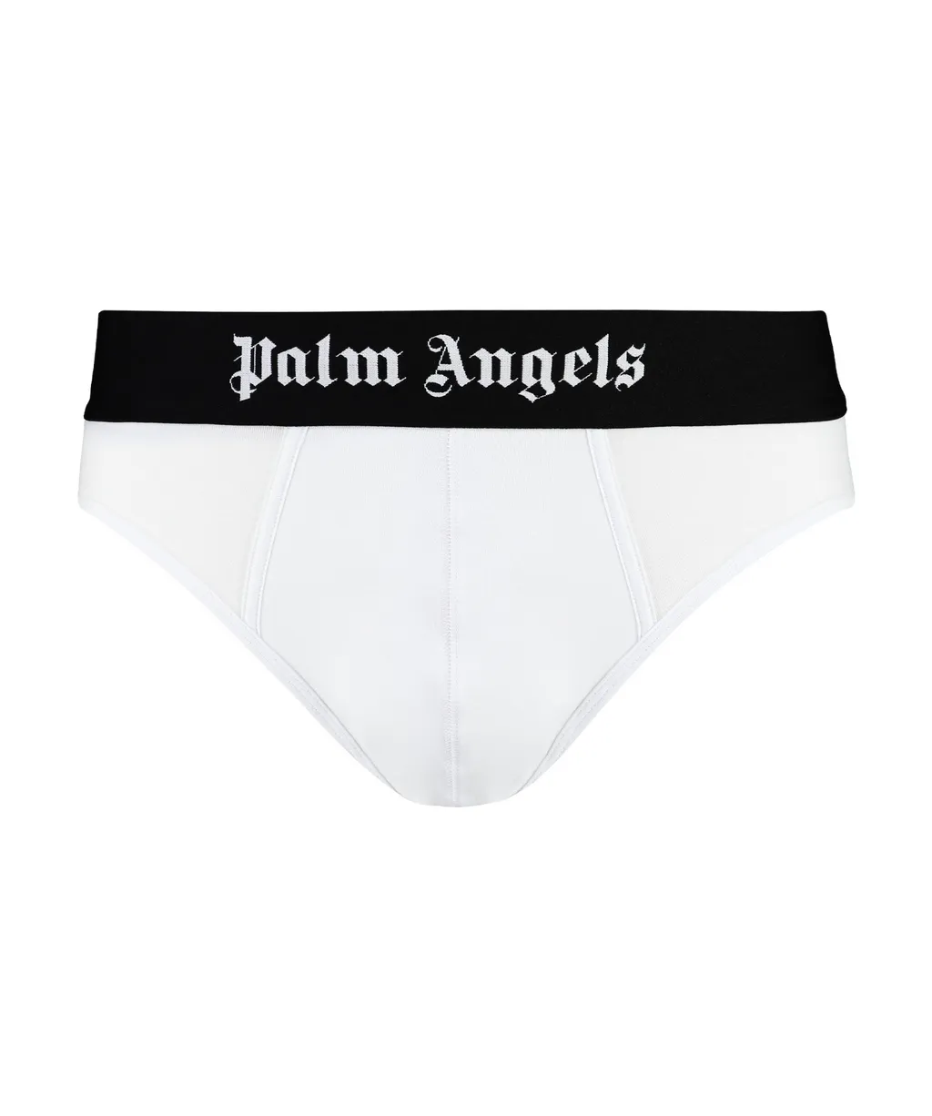 Set Of Two Logo Elastic Band Briefs