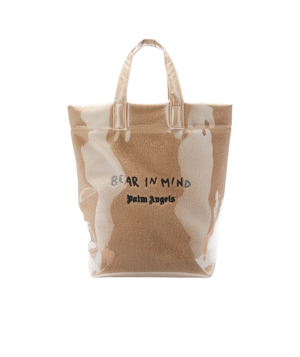 Bear In Mind Logo Embroidered Tote Bag