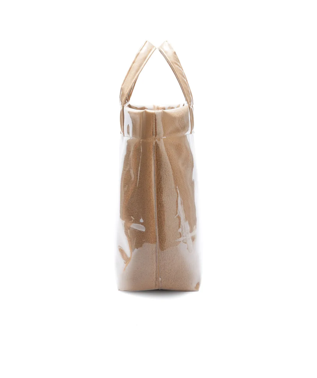 Bear In Mind Logo Embroidered Tote Bag