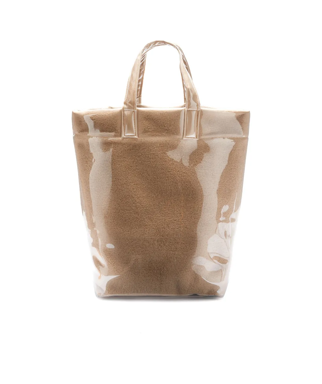 Bear In Mind Logo Embroidered Tote Bag