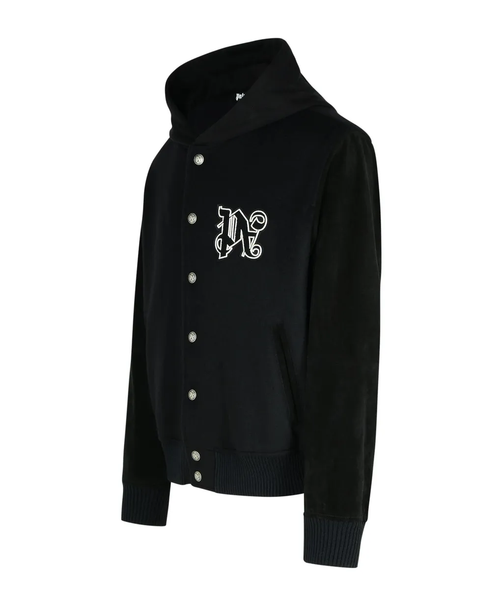 Monogram Embroidered Bomber Jacket
