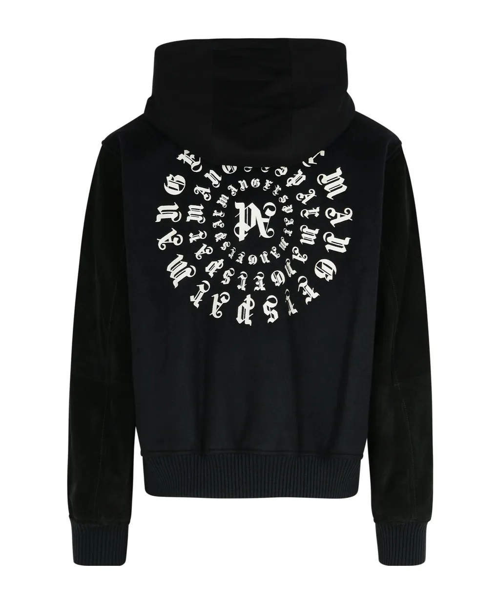 Monogram Embroidered Bomber Jacket