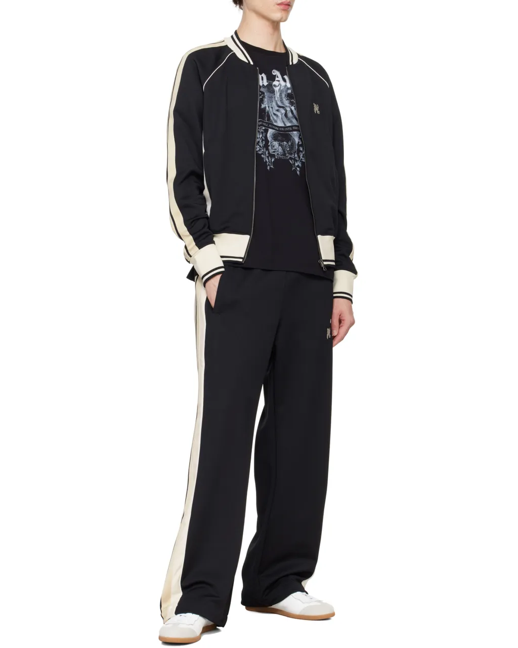 Monogram Embroidered Track Pants