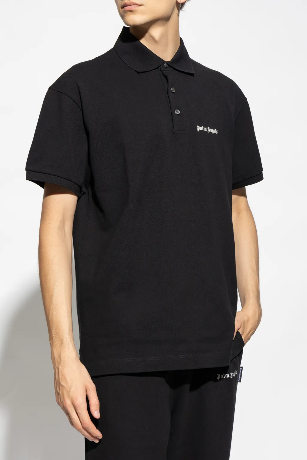 Logo Embroidered Polo Shirt