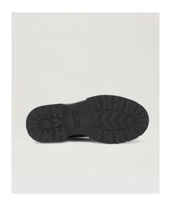 Logo Printed Lug Sole Chelsea Boots