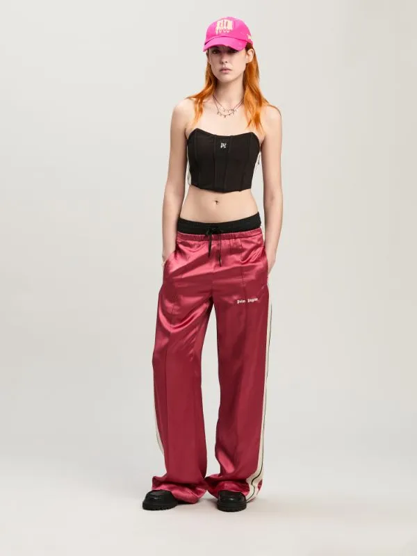Logo Embroidered Straight Leg Pants