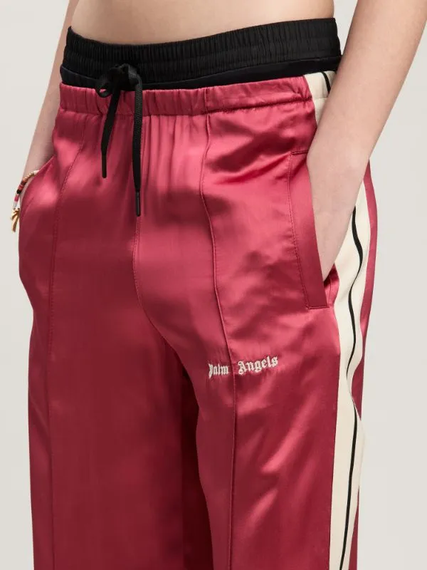 Logo Embroidered Straight Leg Pants