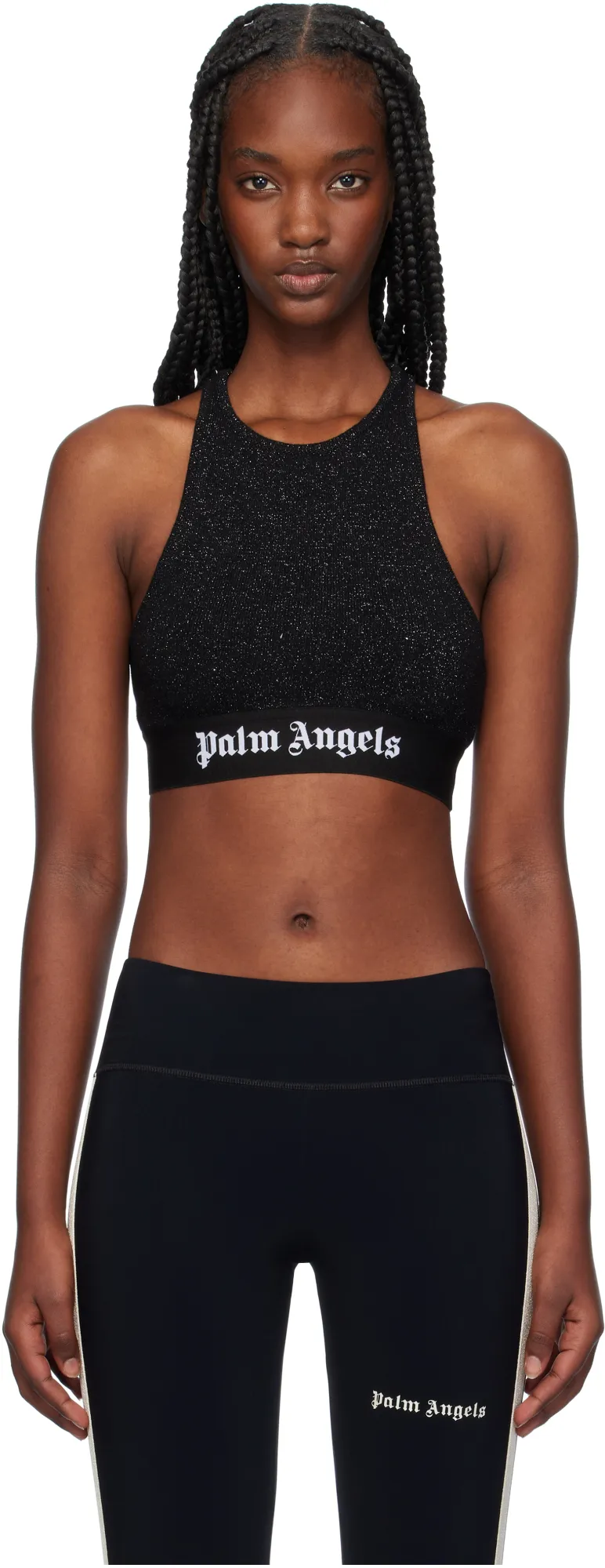 Sleeveless Cropped Knitted Top
