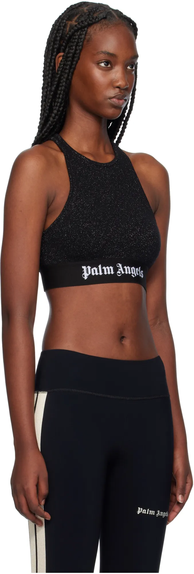 Sleeveless Cropped Knitted Top