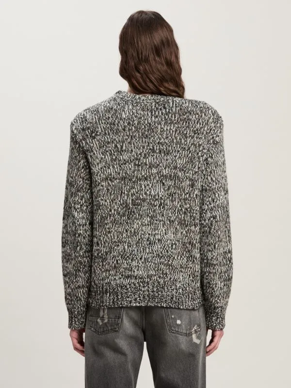 Palm Intarsia Crewneck Knitted Jumper