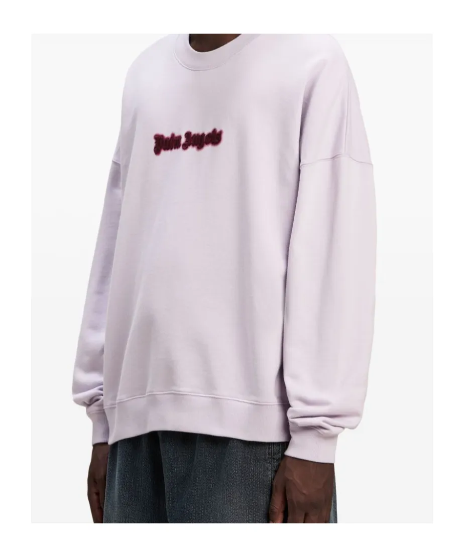 Logo Embroidered Crewneck Sweatshirt
