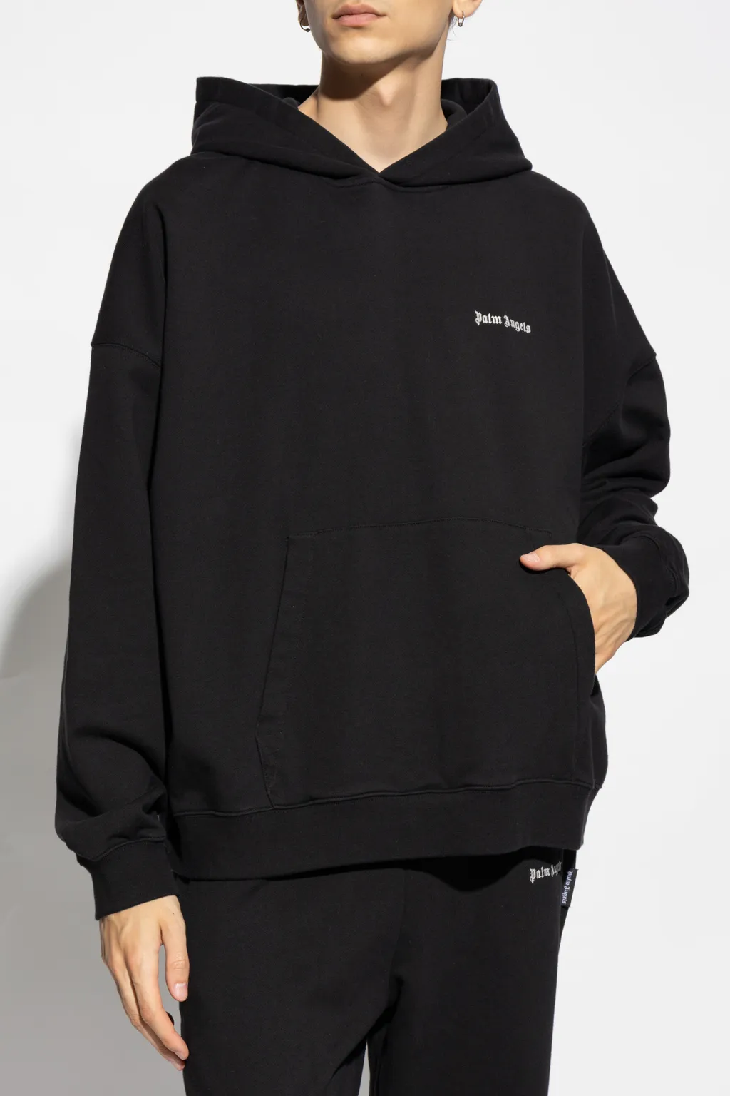 Logo Embroidered Hoodie