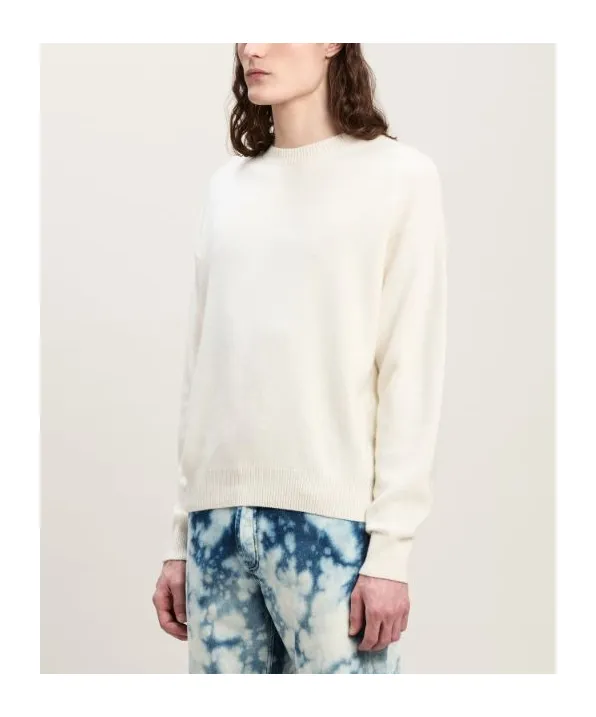 Monogram Print Crewneck Knit Jumper