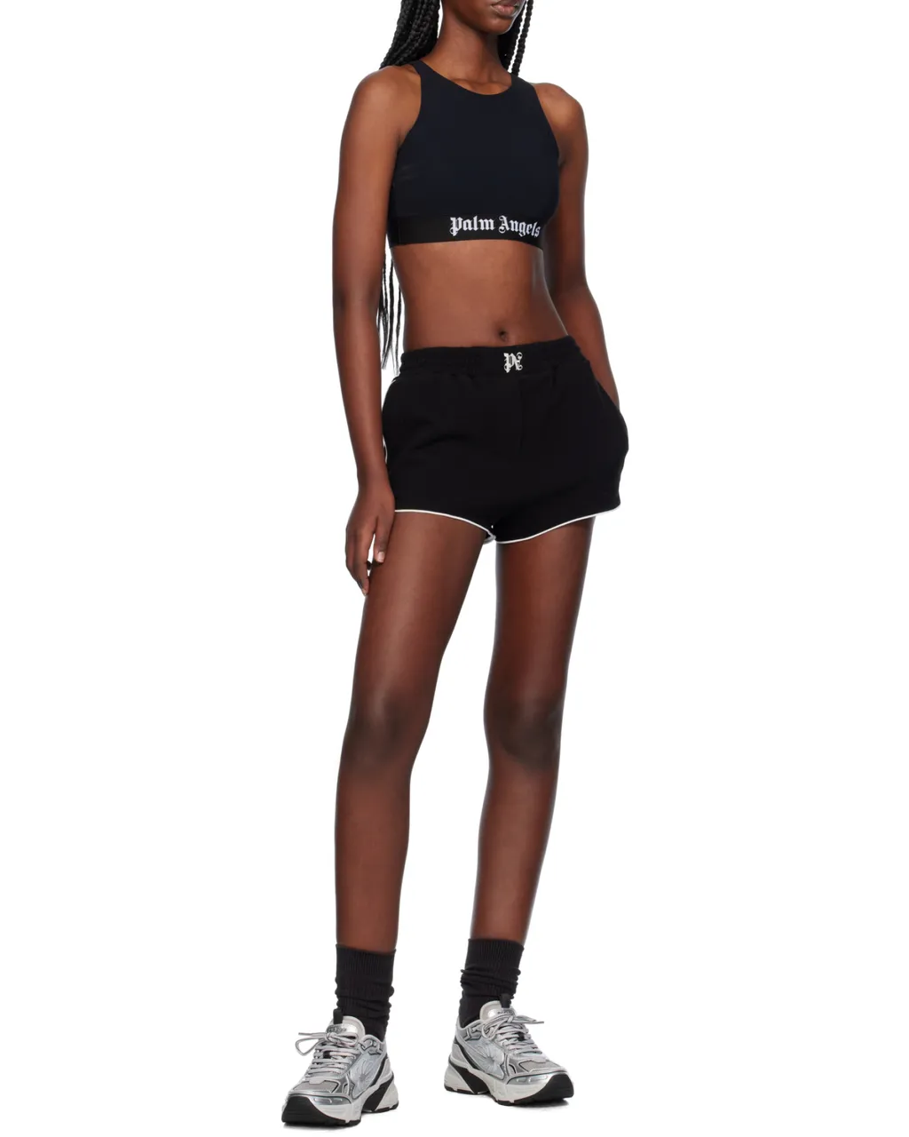 Logo Underband Cropped Top