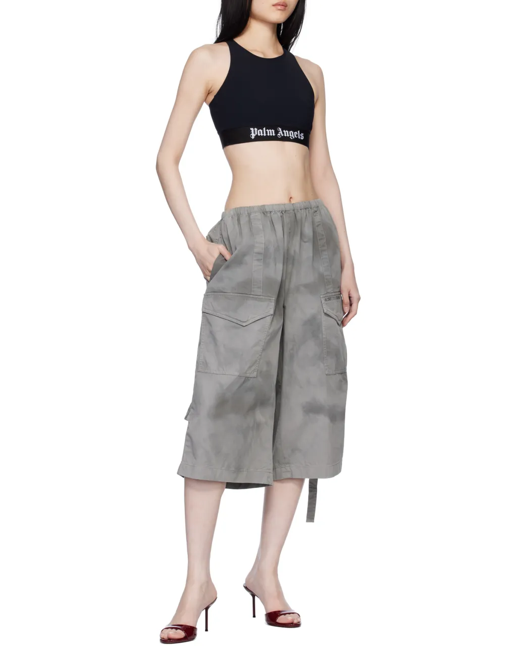 Logo Underband Cropped Top