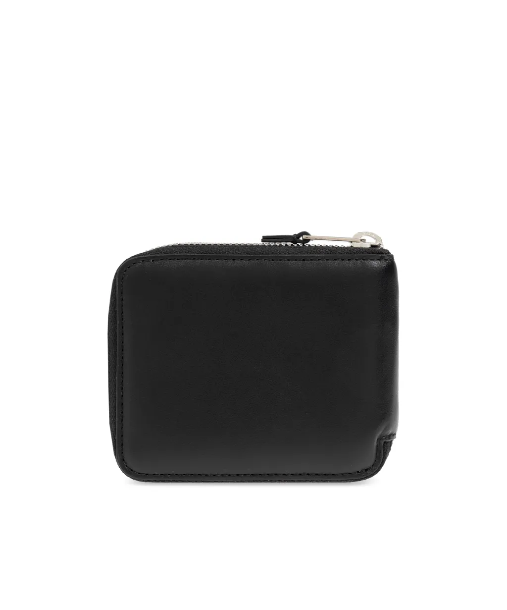 Logo Printed Zipped Wallet
