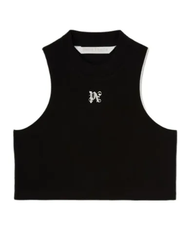 Pa Monogram Embroidered Tank Top